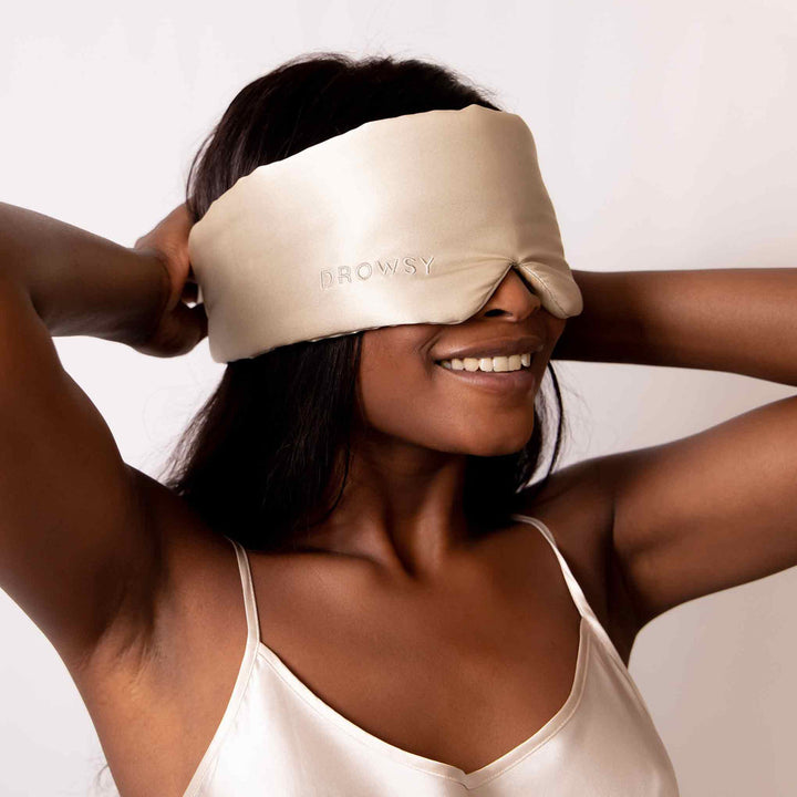 Luxury Silk Sleep Mask - RelaxMask-Gold-State of Style