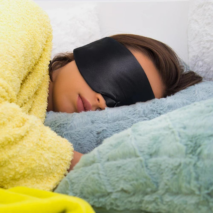 Luxury Silk Sleep Mask - SilkDream-Blue-State of Style