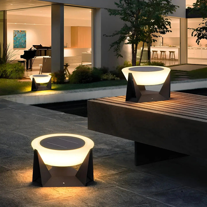 Luxury Solar Garden Lamp with Japanese Style - ZenGlow-State of Style