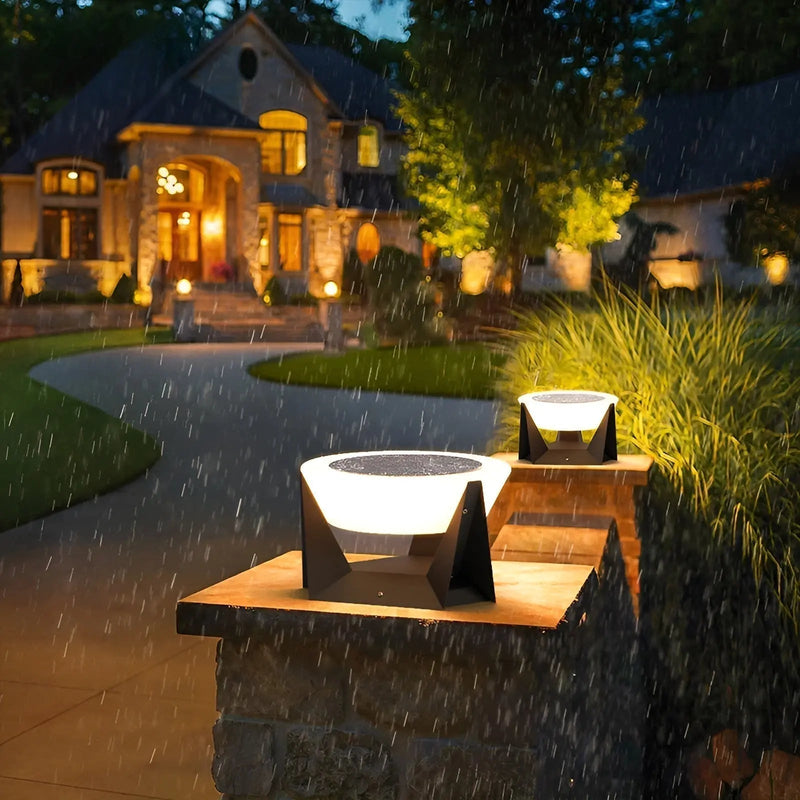 Luxury Solar Garden Lamp with Japanese Style - ZenGlow-State of Style