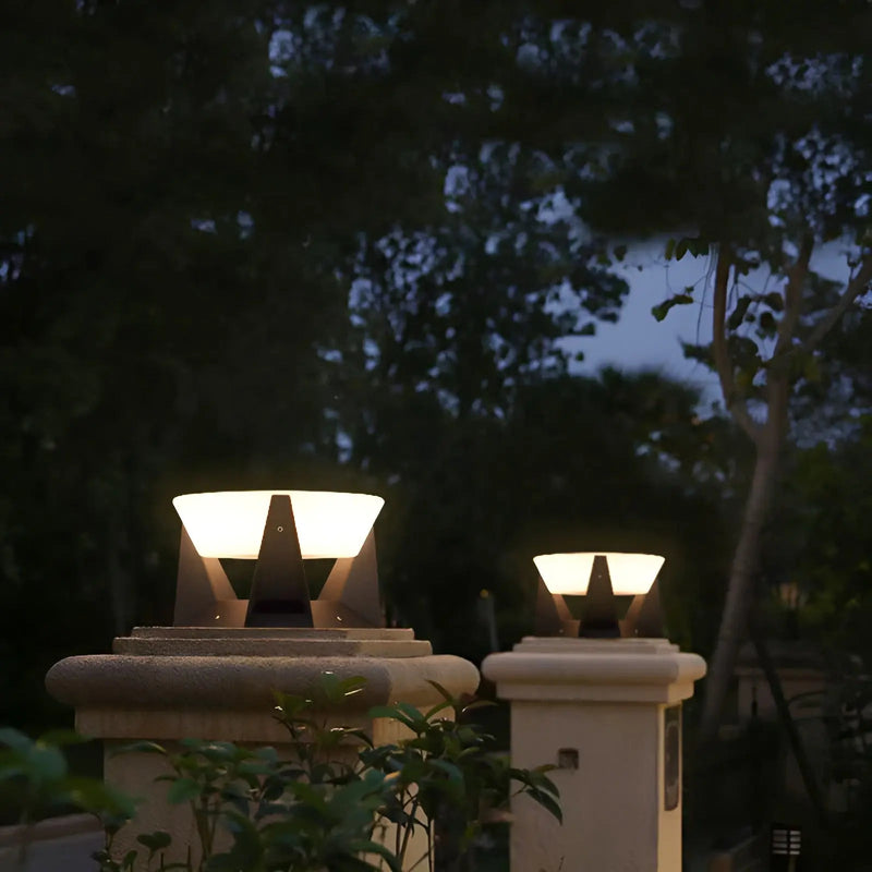 Luxury Solar Garden Lamp with Japanese Style - ZenGlow-State of Style