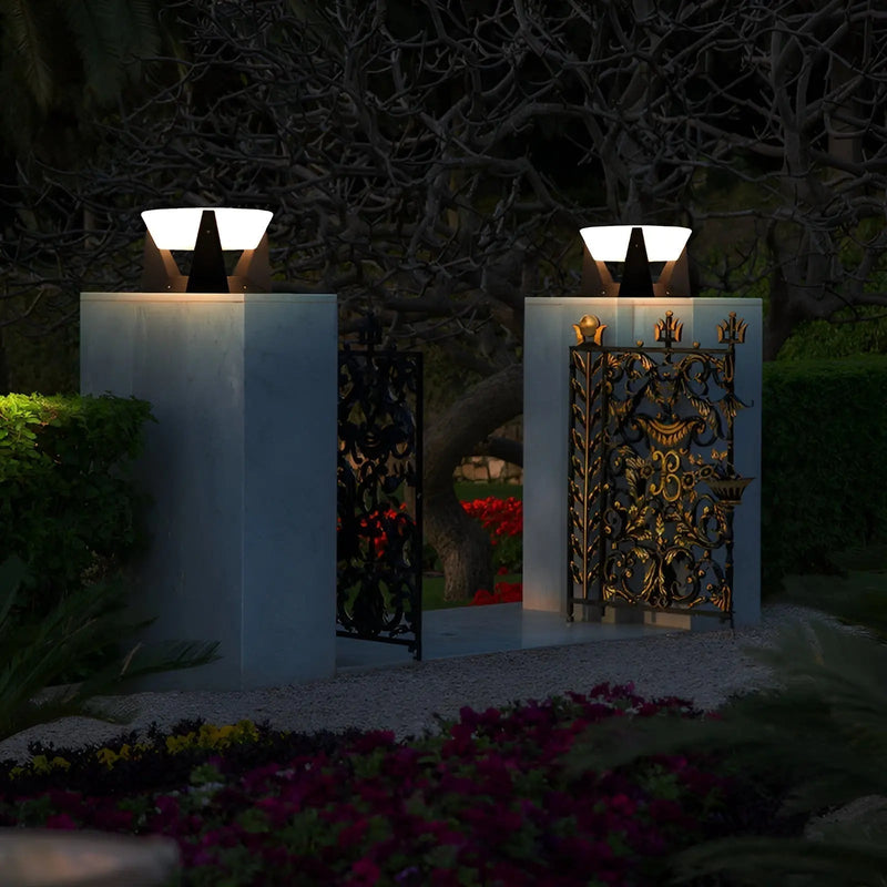 Luxury Solar Garden Lamp with Japanese Style - ZenGlow-State of Style