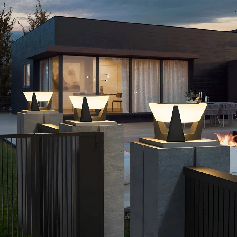 Luxury Solar Garden Lamp with Japanese Style - ZenGlow-State of Style