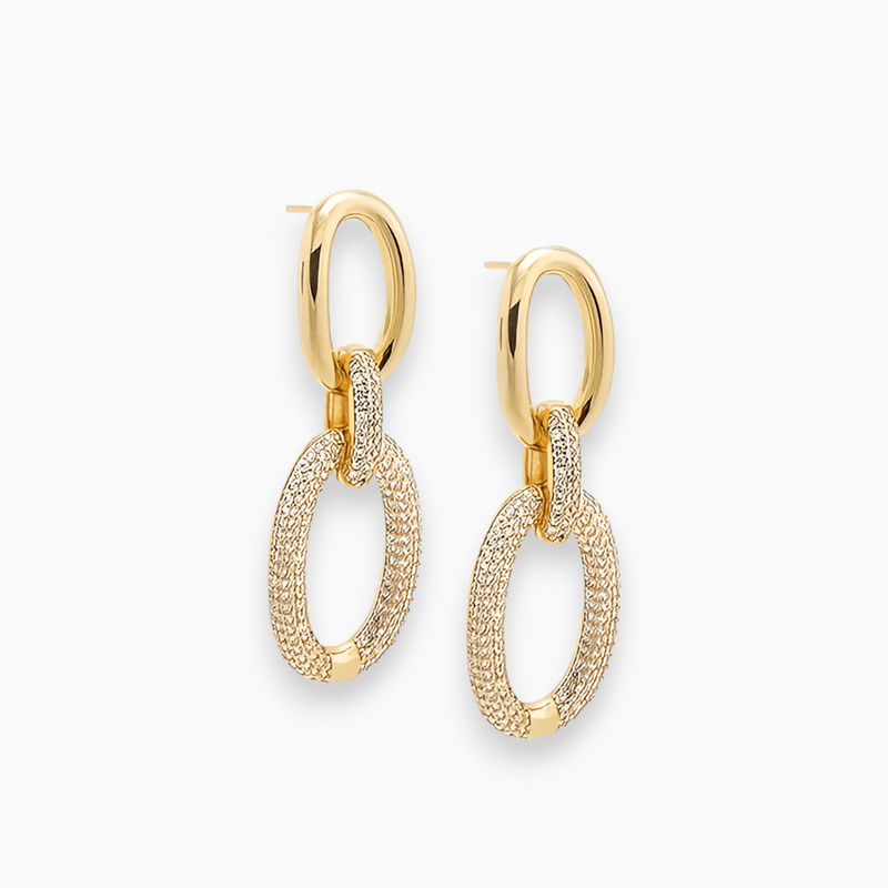Luxury Sparkling Earrings - Aurora-Gold-State of Style