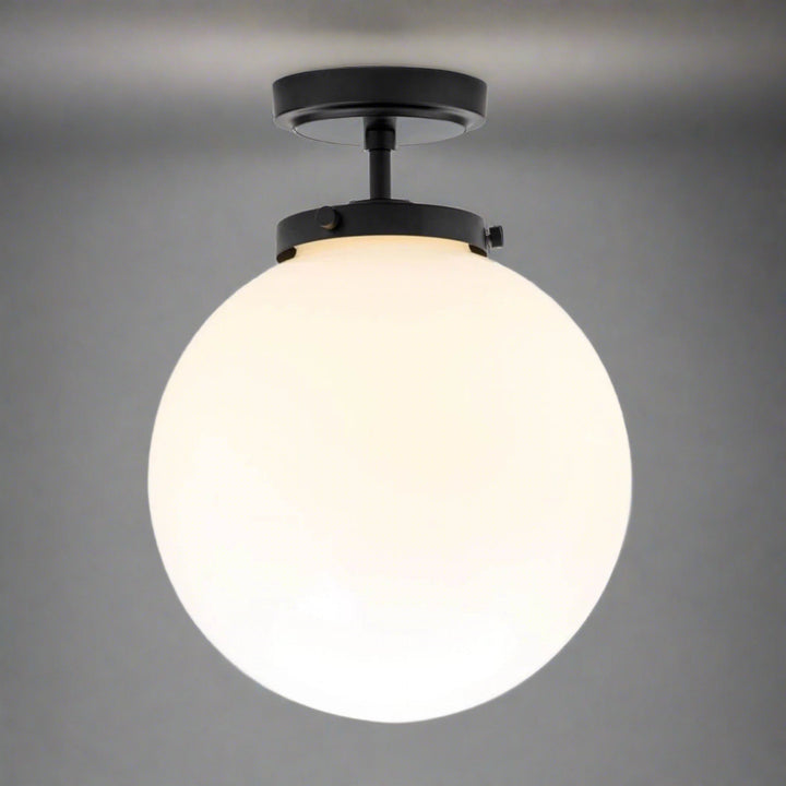 Luxury Spherical Ceiling Lighting - LumiSphere-Black-State of Style