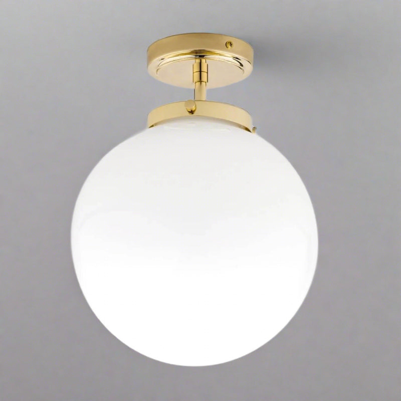 Luxury Spherical Ceiling Lighting - LumiSphere-Gold-State of Style