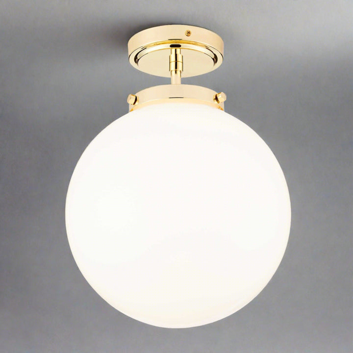Luxury Spherical Ceiling Lighting - LumiSphere-Silver-State of Style