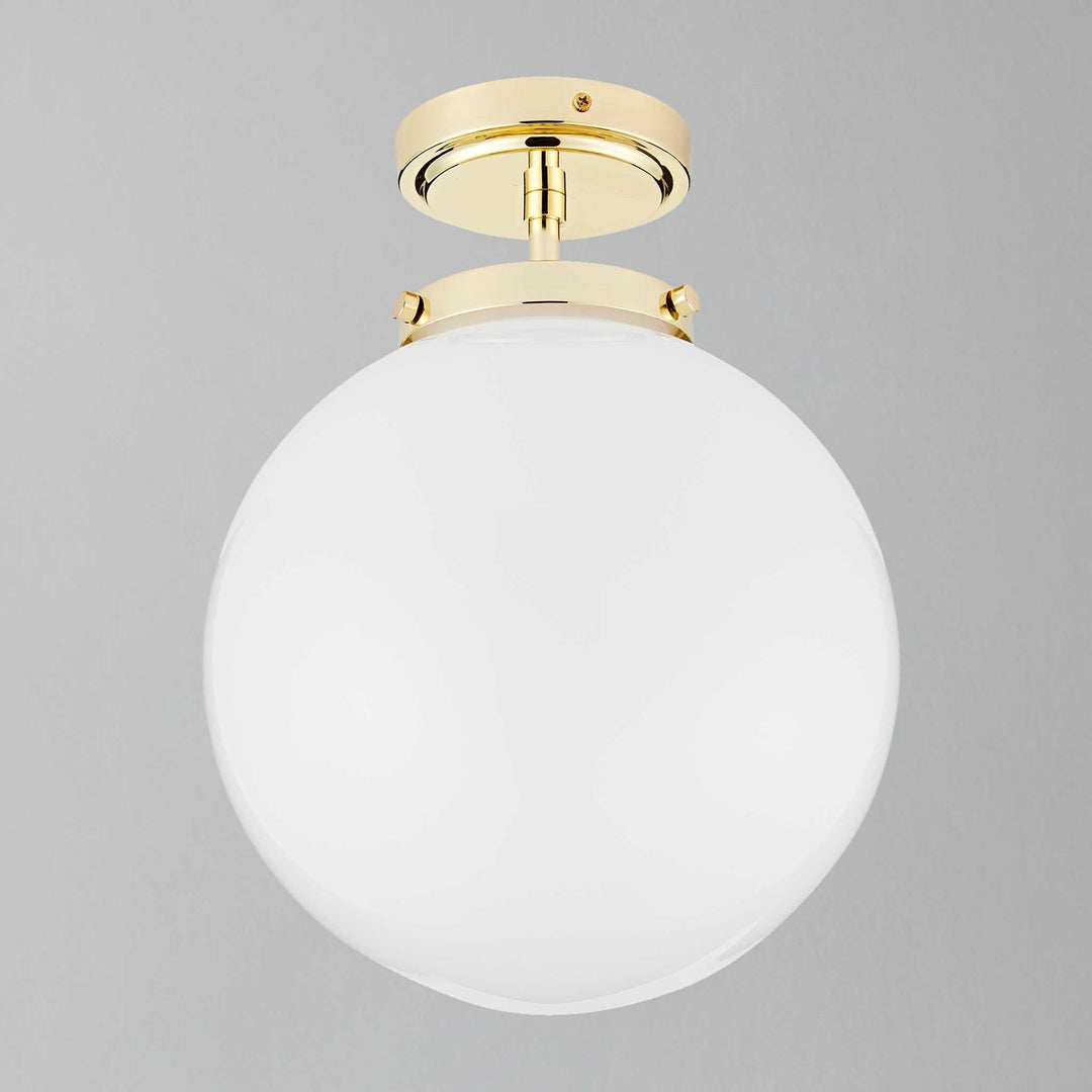 Luxury Spherical Ceiling Lighting - LumiSphere-Silver-State of Style
