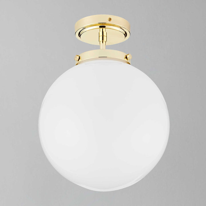 Luxury Spherical Ceiling Lighting - LumiSphere-Silver-State of Style
