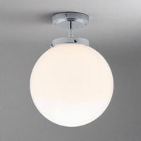 Luxury Spherical Ceiling Lighting - LumiSphere-Silver-State of Style