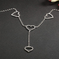 Luxury Waist Chain Belt – Gold & Silver Metal with Crystal Accents-Gold-State of Style