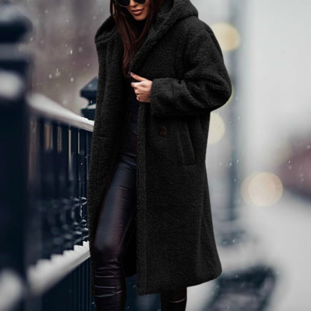 Luxury Warm Women's Winter Jacket - Amara-Black-S-State of Style