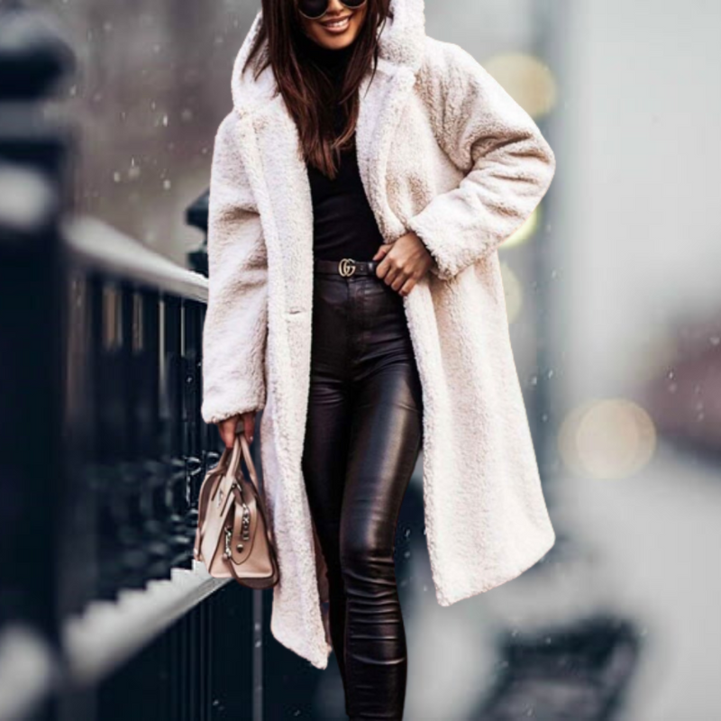 Luxury Warm Women's Winter Jacket - Amara-White-S-State of Style