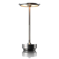 Luxury Wireless LED Table Lamp - Luna Glow-Silver-State of Style