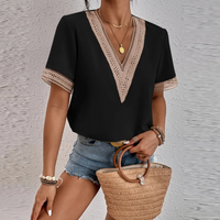 Luxury Women's T-Shirt - Tanja-Black-S-State of Style
