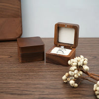 Luxury Wooden Mini Jewellery Box | Elegant Storage-1-BROWN-WOOD-State of Style