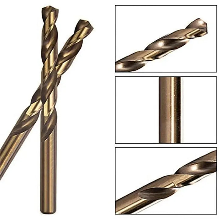 M35 5% Cobalt Twist Drill Bit Set 3/4/5/6 mm - KobaltBohr-State of Style