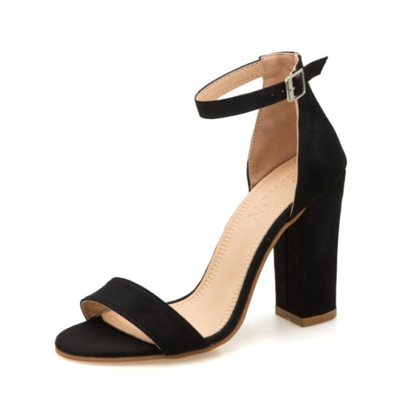 MaaikesHeels | Women's Elegant Ankle Strap High Heels-Beige-4.5-State of Style
