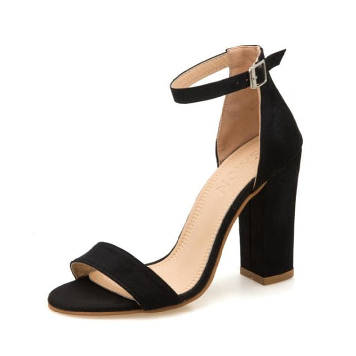 MaaikesHeels | Women's Elegant Ankle Strap High Heels-Beige-4.5-State of Style
