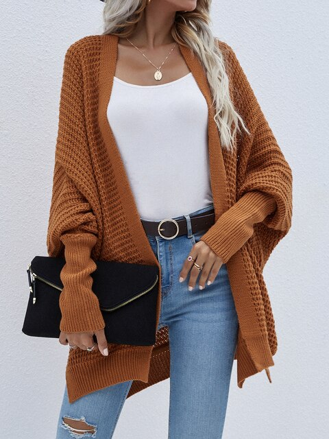 MaartjesVest | Women's Stylish & Warm Vest-Brick Red Sweater-S-State of Style