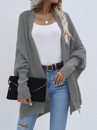 MaartjesVest | Women's Stylish & Warm Vest-Dark Grey Cardigan-S-State of Style