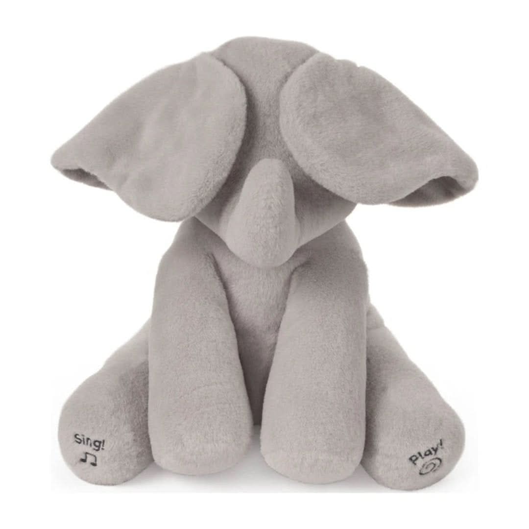 Interactive baby elephant with play and talking functions for toddlers