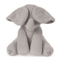 Interactive baby elephant with play and talking functions for toddlers