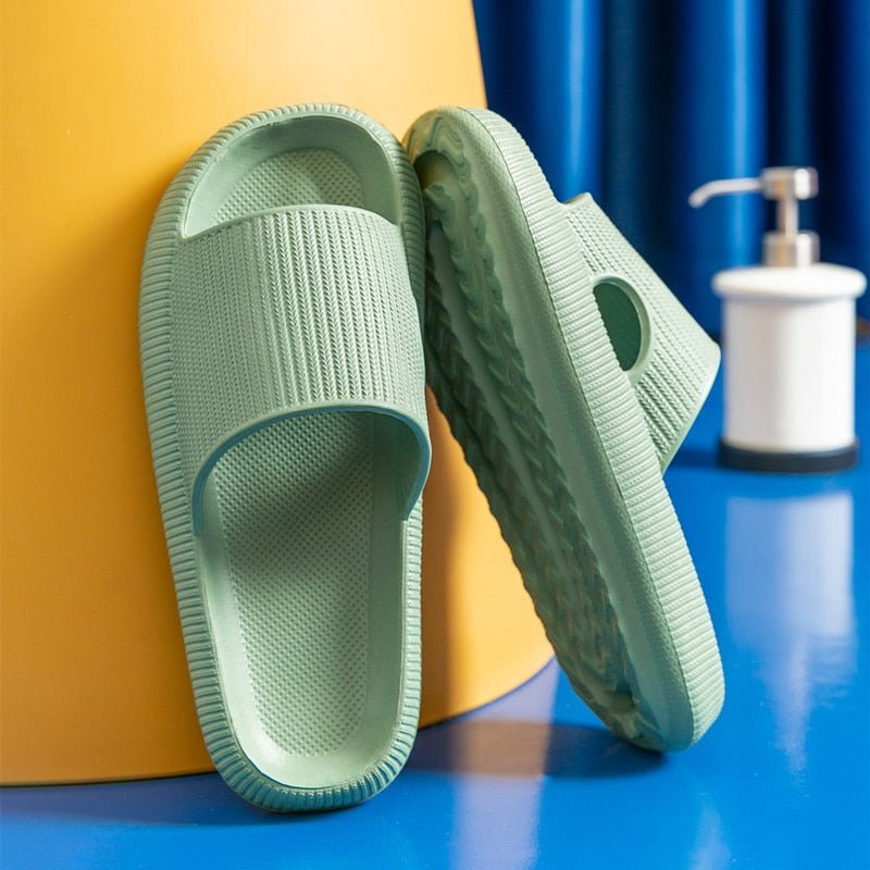 MadleliensSlippers | Women's Vibrant Indoor Slippers-Green-3.5-4.5-State of Style