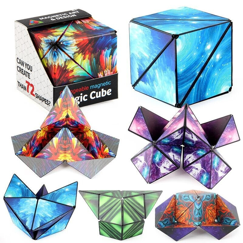 Magic Cube with Endless Creative Possibilities - FlexiCube-Astronaut 1.0-State of Style