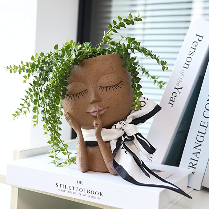 Magical Goddess Planter - MythicBloom-Light Brown-State of Style