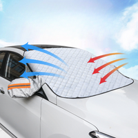 Magnetic All-Weather Windscreen Cover – FrostGuardia-Magnet + Ear Cups + Reflective Strips-State of Style