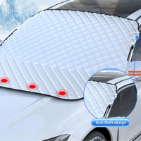 Magnetic All-Weather Windscreen Cover – FrostGuardia-Magnet + Ear Cups + Reflective Strips-State of Style