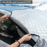 Magnetic All-Weather Windscreen Cover – FrostGuardia-Magnet + Ear Cups + Reflective Strips-State of Style