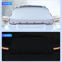 Magnetic All-Weather Windscreen Cover – FrostGuardia-Magnet + Ear Cups + Reflective Strips-State of Style