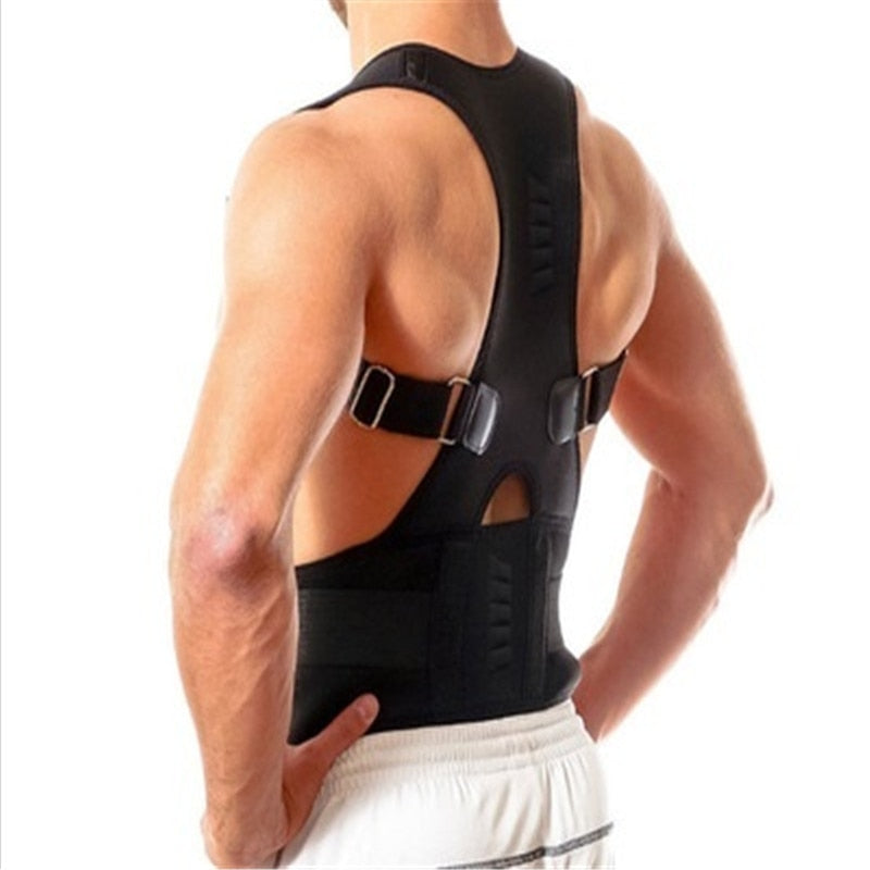 Magnetic Back Corrector - BackAligner-Black-S (60–75 cm)-State of Style