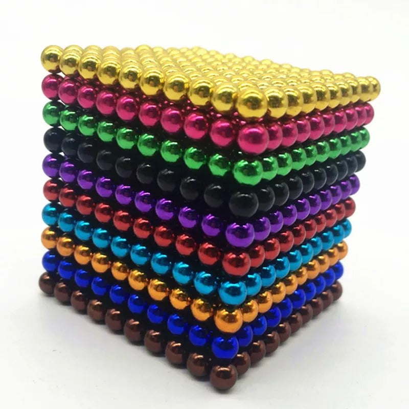 Magnetic Ball Construction Set - MagnaBalls Creation Set-1 Set - 216 Magnetic Balls-State of Style