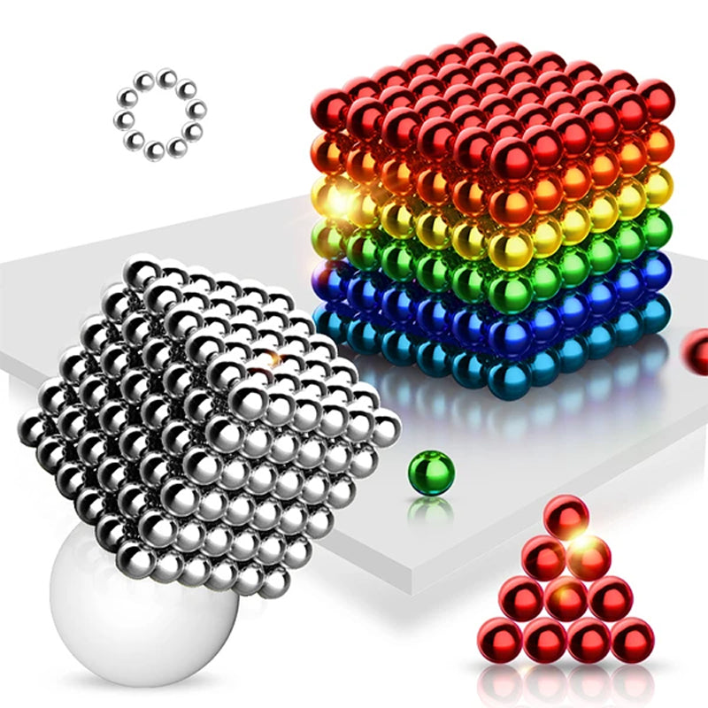 Magnetic Balls - ColorMagnet-Silver-State of Style
