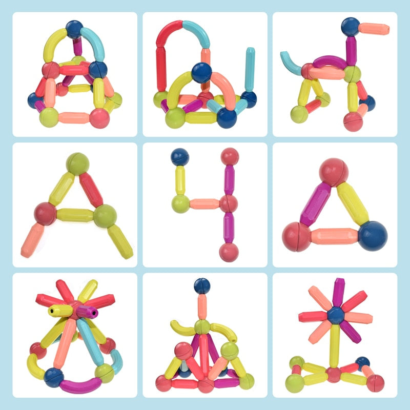 Magnetic Building Blocks - MagnaMaster-36 pieces-State of Style