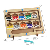 Magnetic Counting and Colour Labyrinth – ColorMaze-State of Style