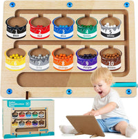 Magnetic Counting and Colour Labyrinth – ColorMaze-State of Style