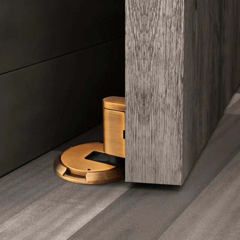 Magnetic Door Stopper Without Drilling - HoldMate-Black-State of Style