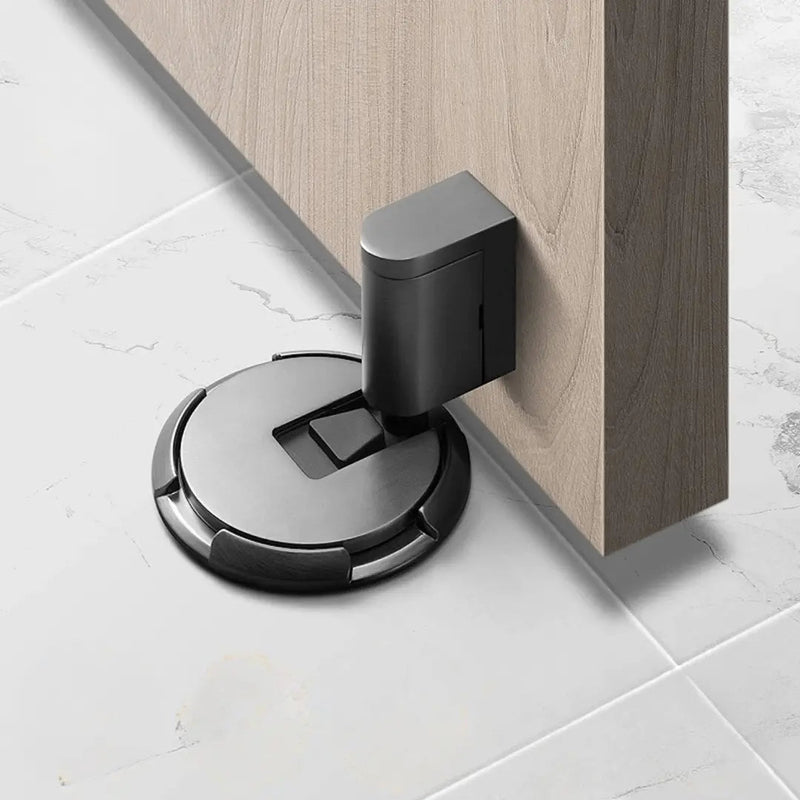 Magnetic Door Stopper Without Drilling - HoldMate-Black-State of Style