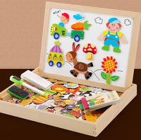 Magnetic Double-Sided Chalkboard Set - MiniArt Studio-Option C-State of Style