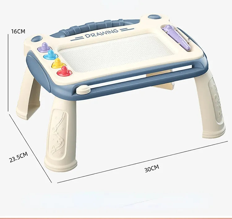 Magnetic Drawing Board - DoodleMagix-Blue-State of Style