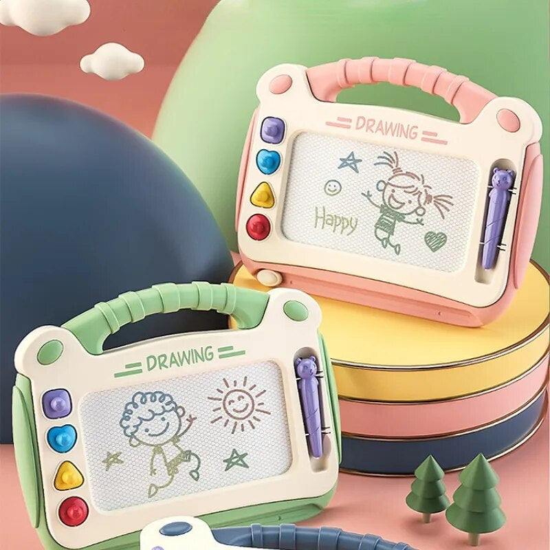 Magnetic Drawing Board - DoodleMagix-Blue-State of Style