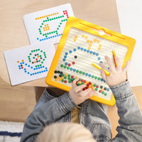 Magnetic Drawing Board with Beads - MagniDots-State of Style