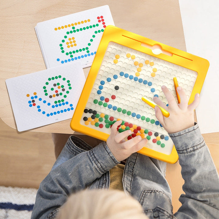 Magnetic Drawing Board with Beads - MagniDots-State of Style