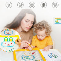 Magnetic Drawing Board with Beads - MagniDots-State of Style