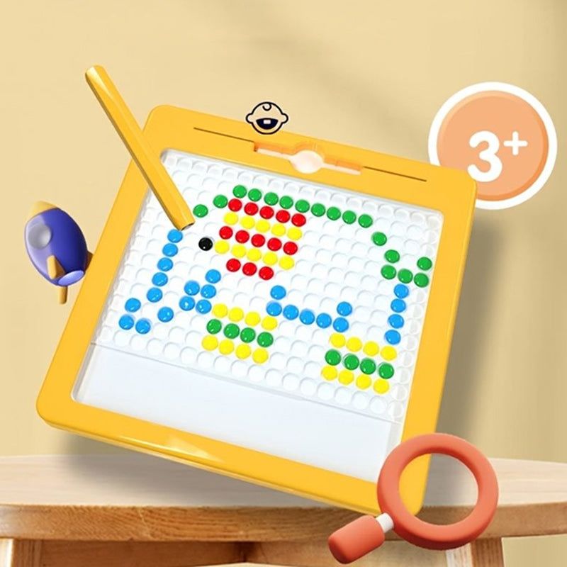 Magnetic Drawing Board with Beads - MagniDots-State of Style