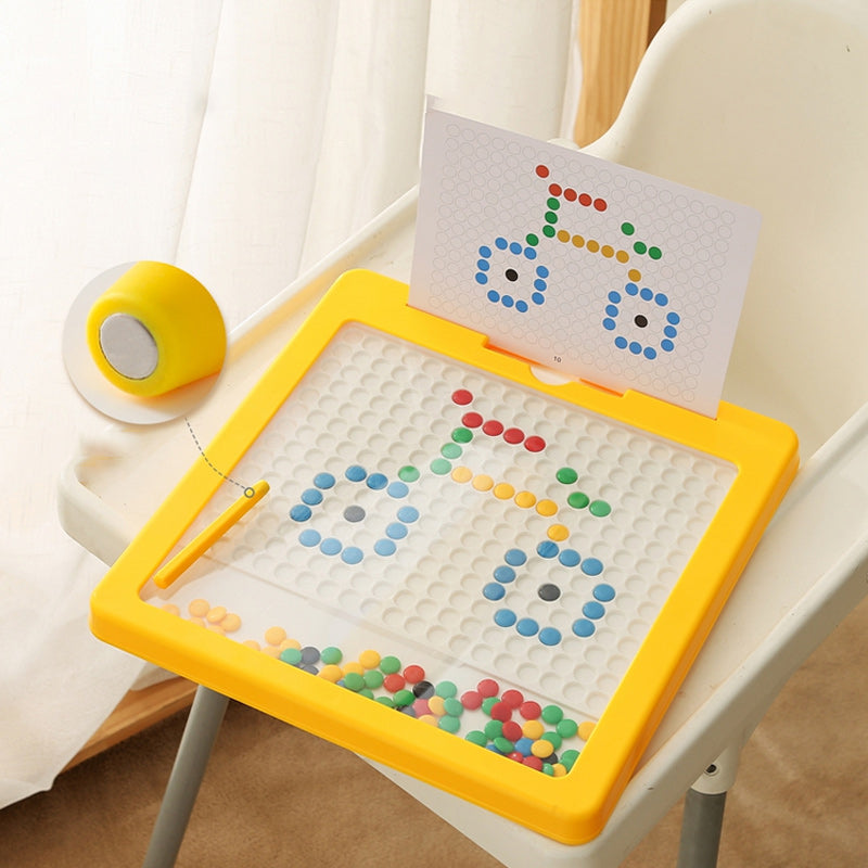 Magnetic Drawing Board with Beads - MagniDots-State of Style